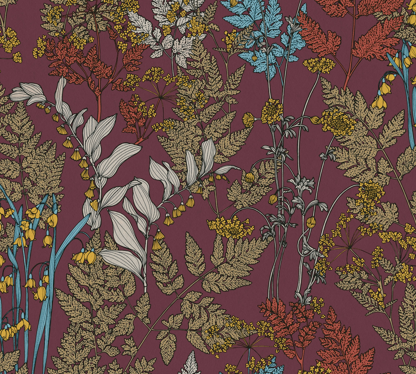 A.S. Création Blumentapete Rot 377514 Wandtapete Vliestapete Natur Floral Vlies