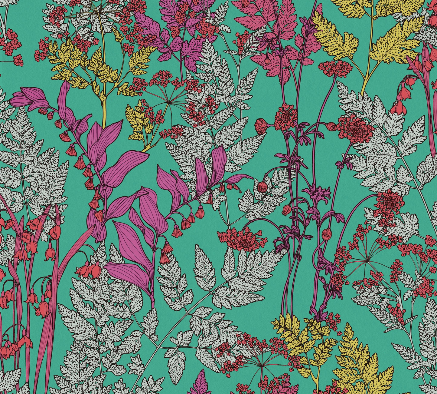 A.S. Création Blumentapete Grün 377516 Wandtapete Vliestapete Natur Floral Vlies