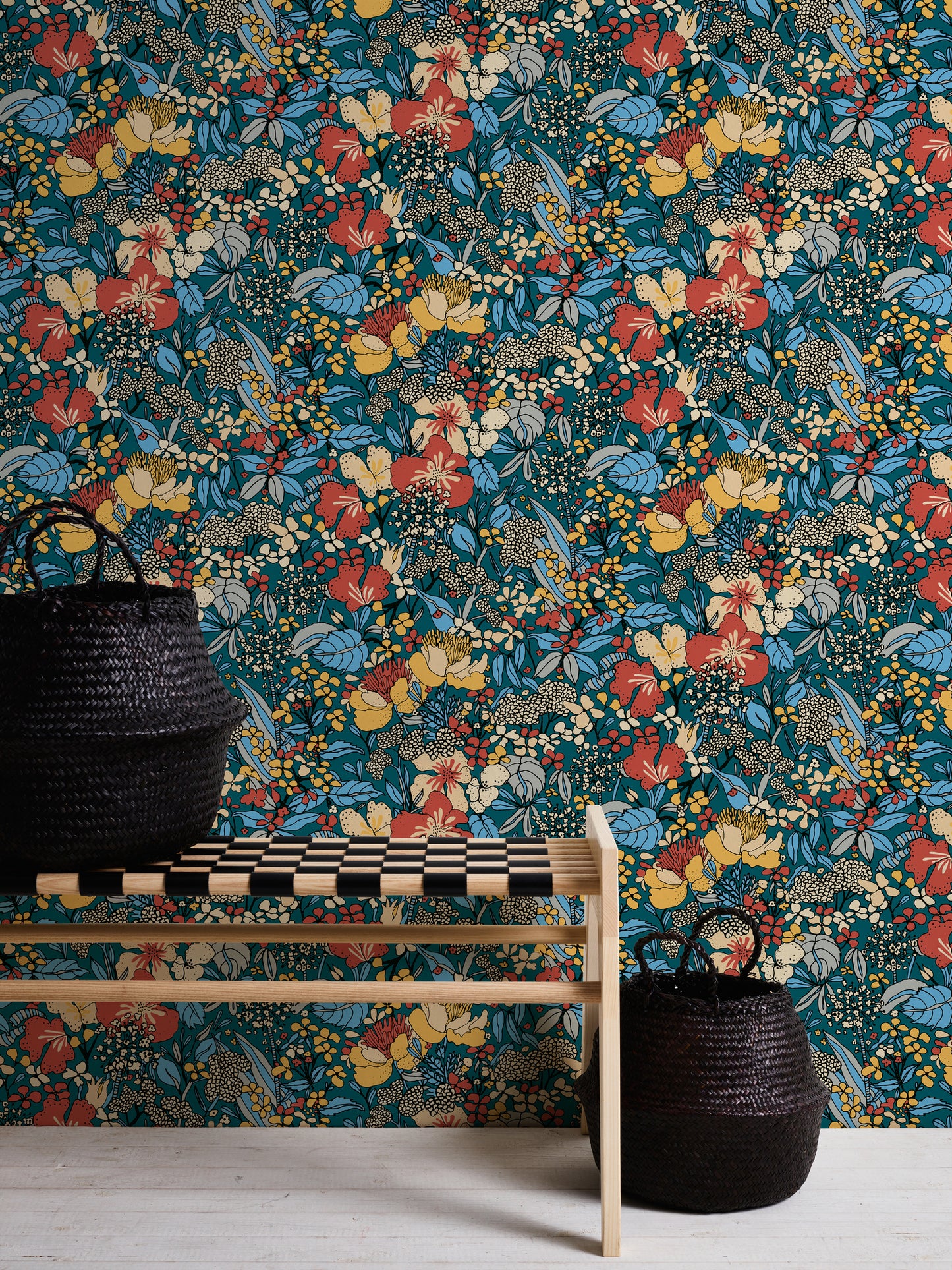 A.S. Création Dschungeltapete Bunt 377564 Wandtapete Vliestapete Floral Vlies