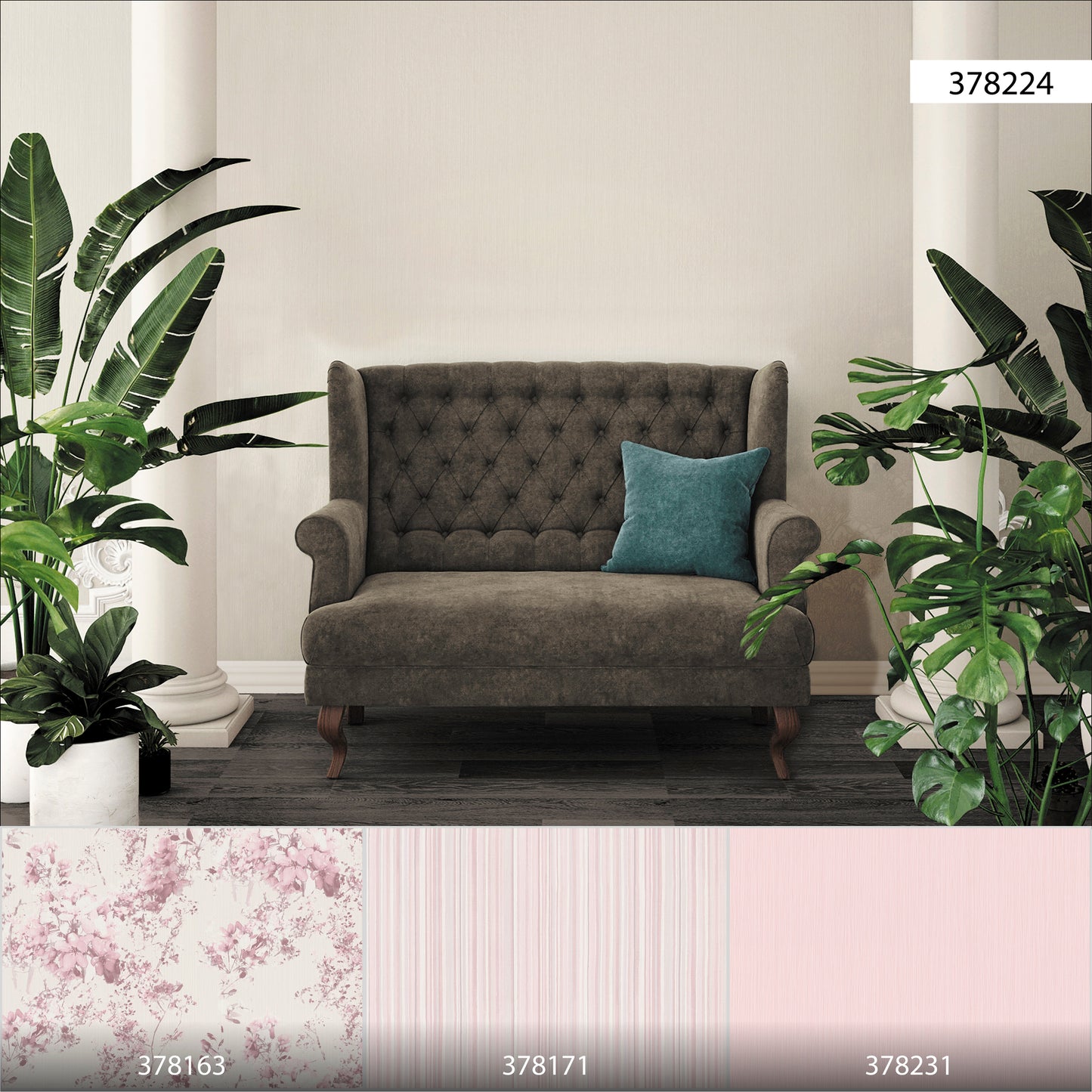 A.S. Création Uni Tapete Creme 378224 Wandtapete Vliestapete Unis Vinyl Rolle