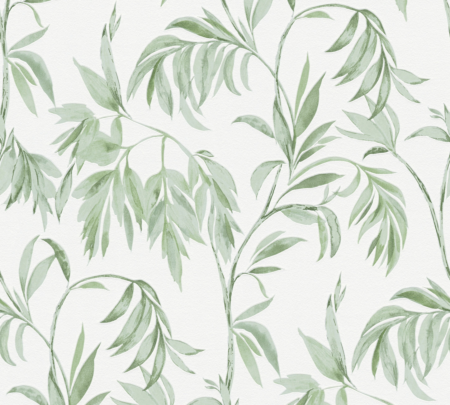 A.S. Création Blumen Tapete Grün 378301 Wandtapete Vliestapete Floral modern
