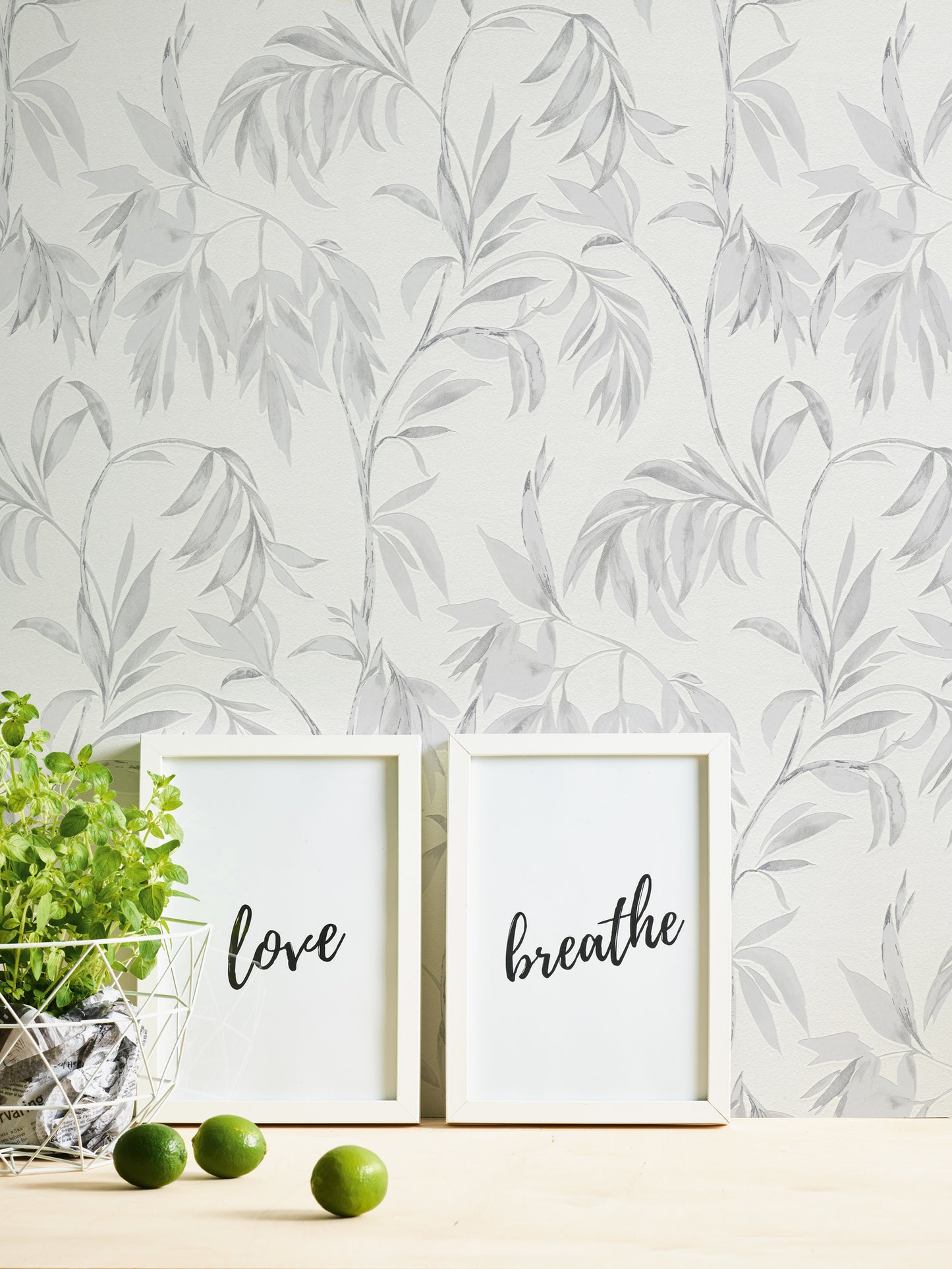 A.S. Création Blumen Tapete Grau 378302 Wandtapete Vliestapete Floral modern