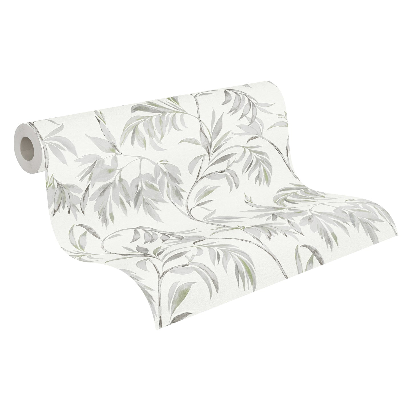 A.S. Création Blumen Tapete Grau 378303 Wandtapete Vliestapete Floral modern