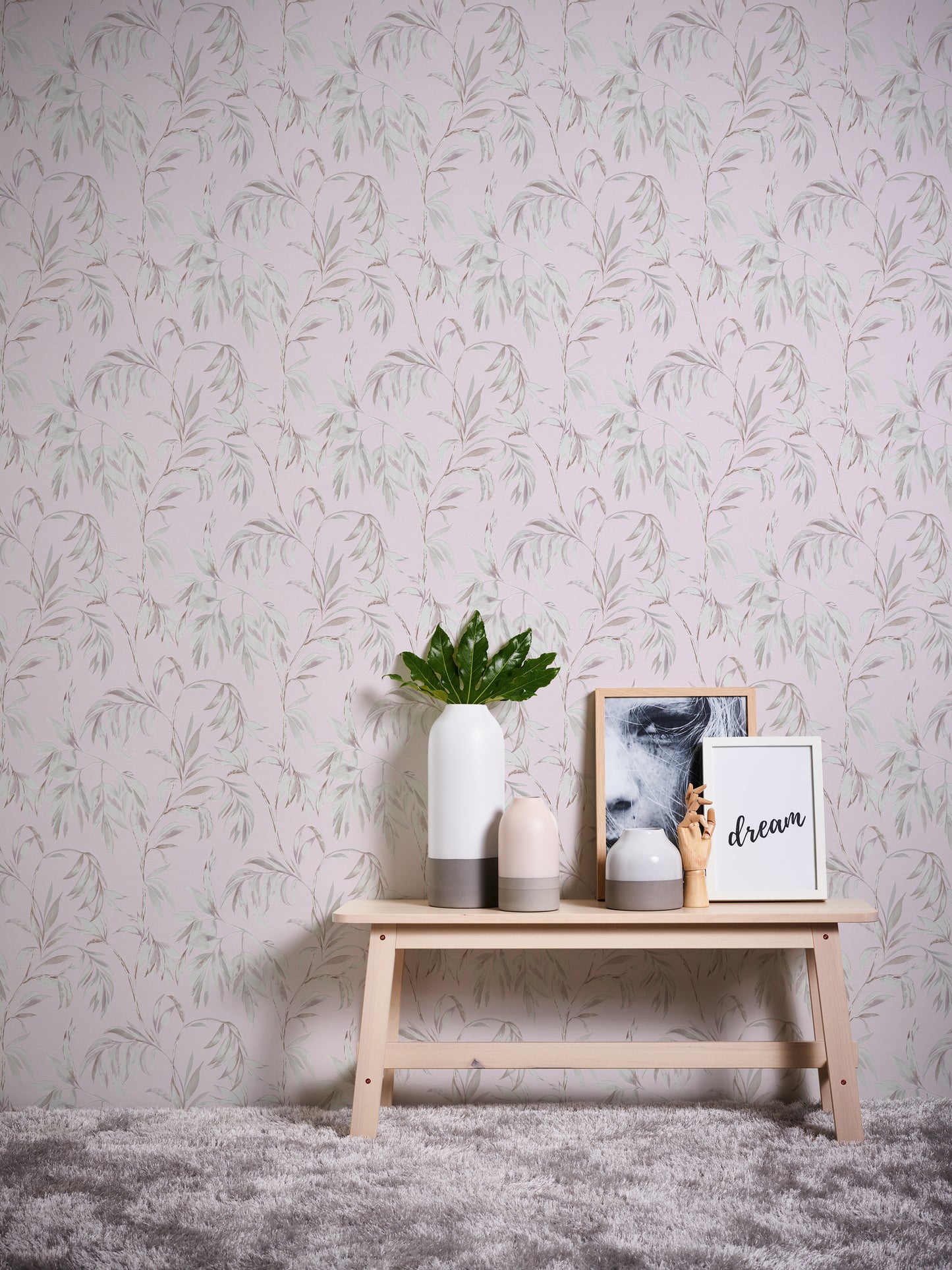 A.S. Création Blumen Tapete Grün 378305 Wandtapete Vliestapete Floral modern