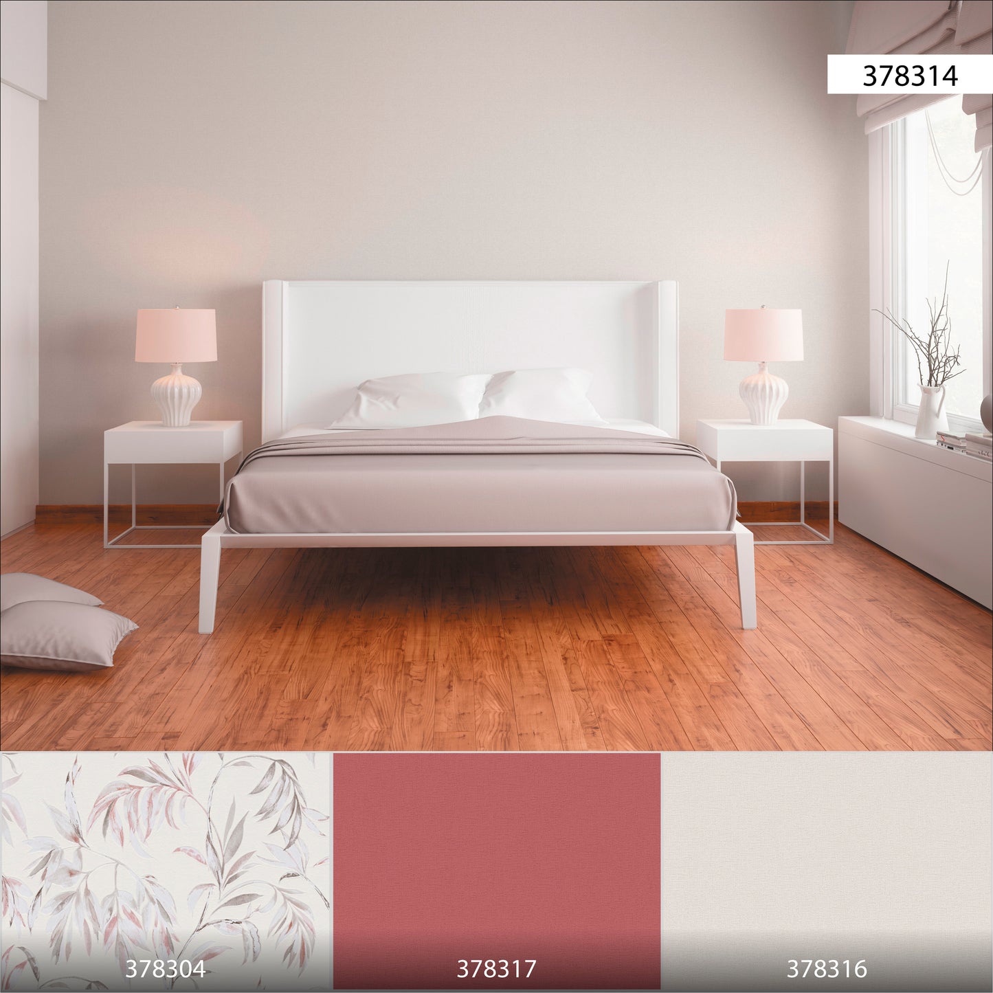 A.S. Création Uni Tapete Weiß 378314 Wandtapete Vliestapete Unis Vinyl Rolle