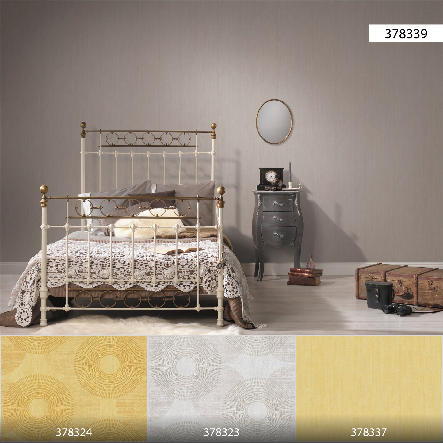 A.S. Création Uni Tapete Creme 378339 Wandtapete Vliestapete Unis Vinyl Rolle