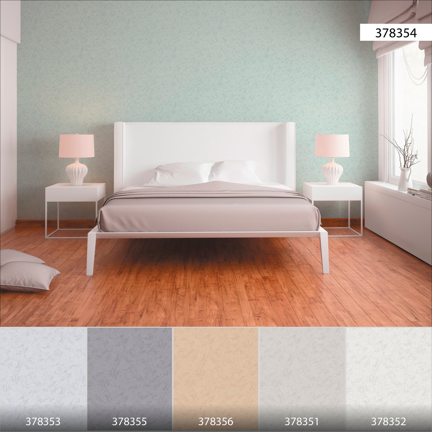 A.S. Création Unitapete Grün 378354 Wandtapete Vliestapete Struktur Unis Vinyl