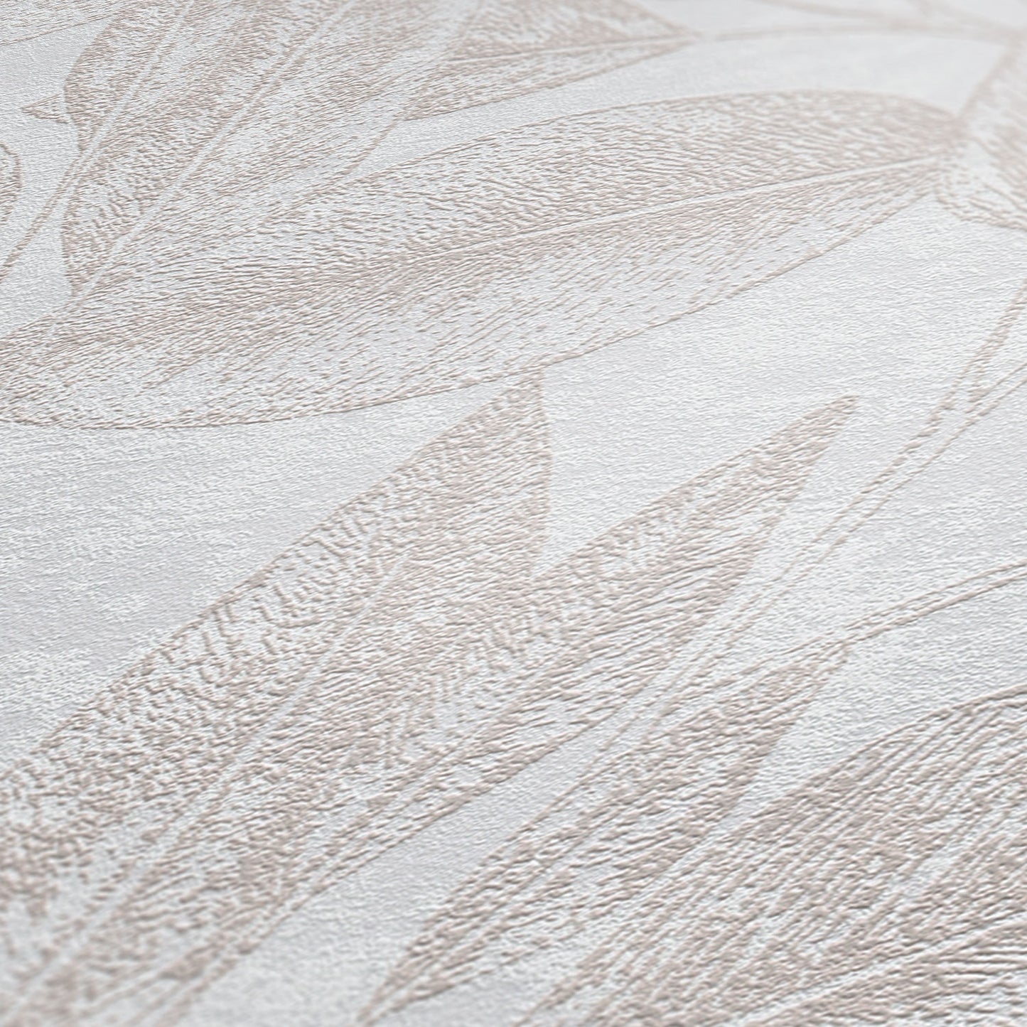 A.S. Création Blumentapete Beige 378361 Wandtapete Vliestapete Floral Vinyl