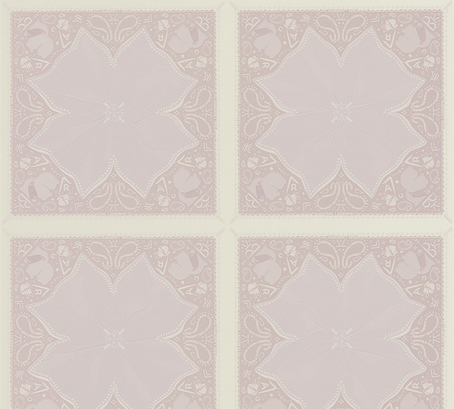 Karl Lagerfeld Designertapete Rosa 378454 Wandtapete Vliestapete Grafik Vinyl