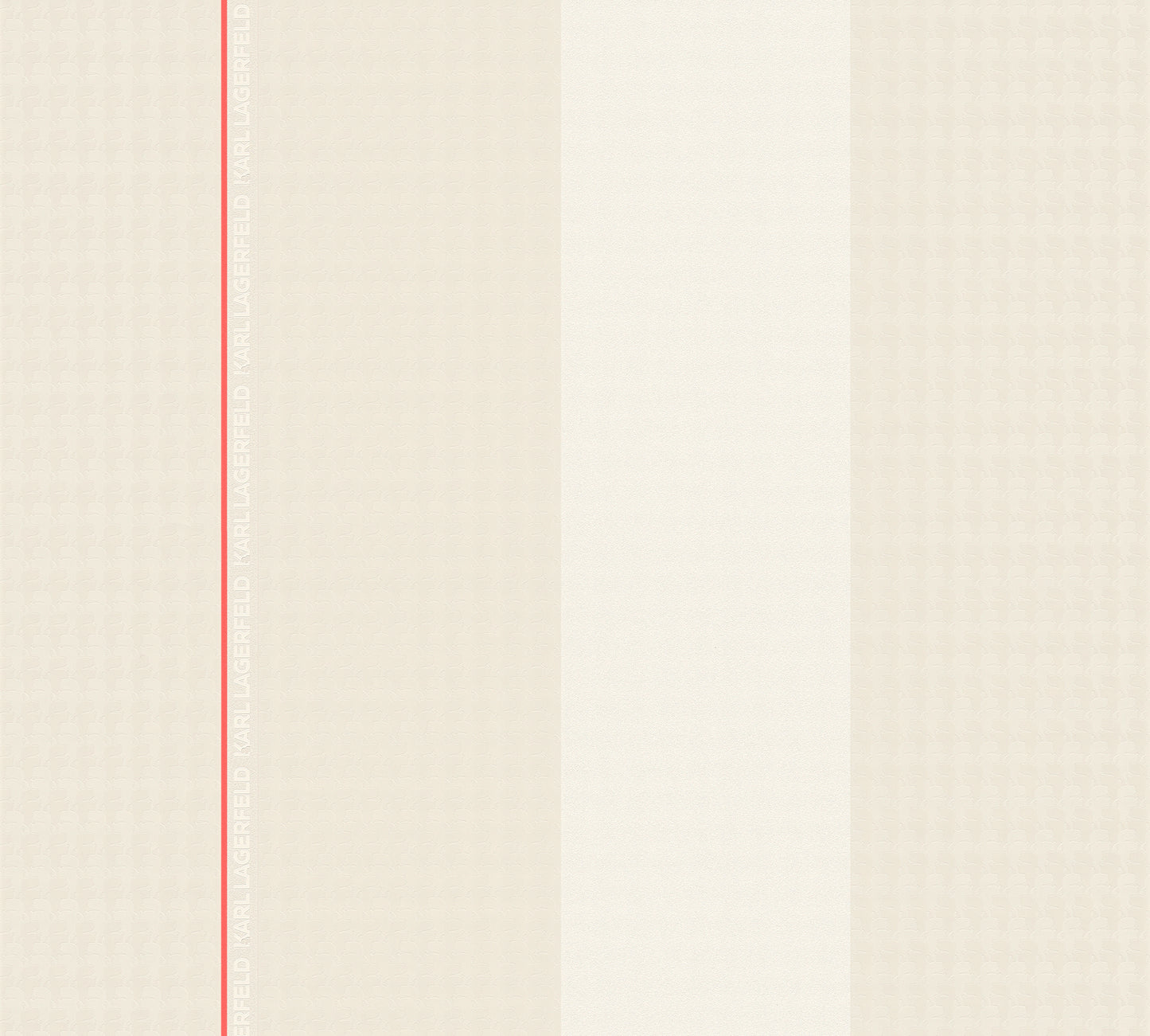 Karl Lagerfeld Designertapete Weiß 378483 Wandtapete Vliestapete Streifen Vinyl