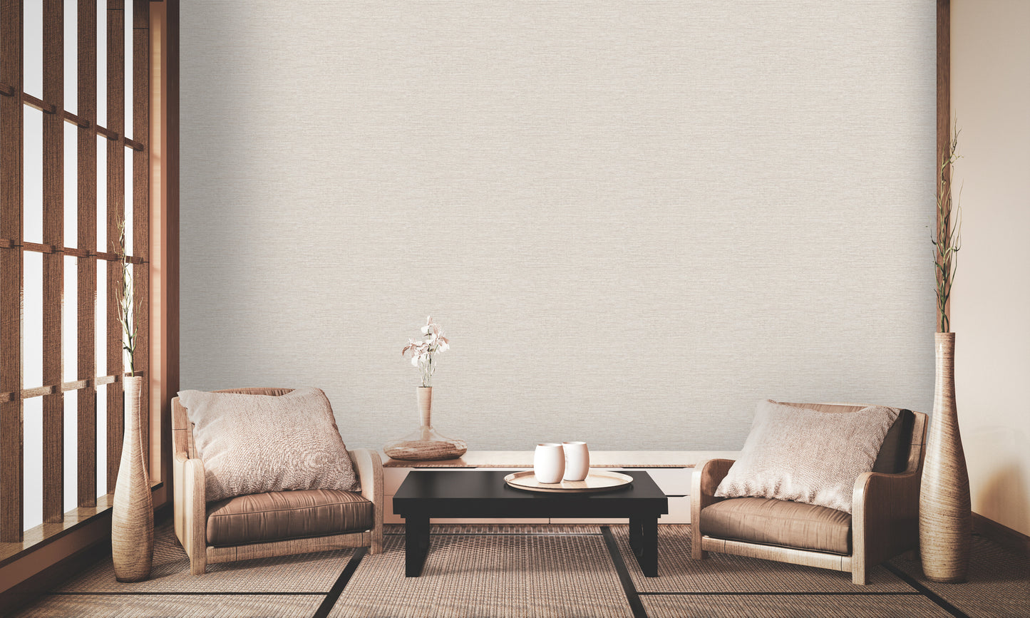 A.S. Création Unitapete Grau 378574 Wandtapete Vliestapete Struktur Unis Vinyl