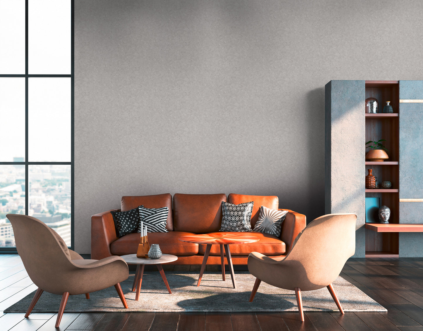 A.S. Création Uni Tapete Grau 378654 Wandtapete Vliestapete Unis Vinyl Rolle