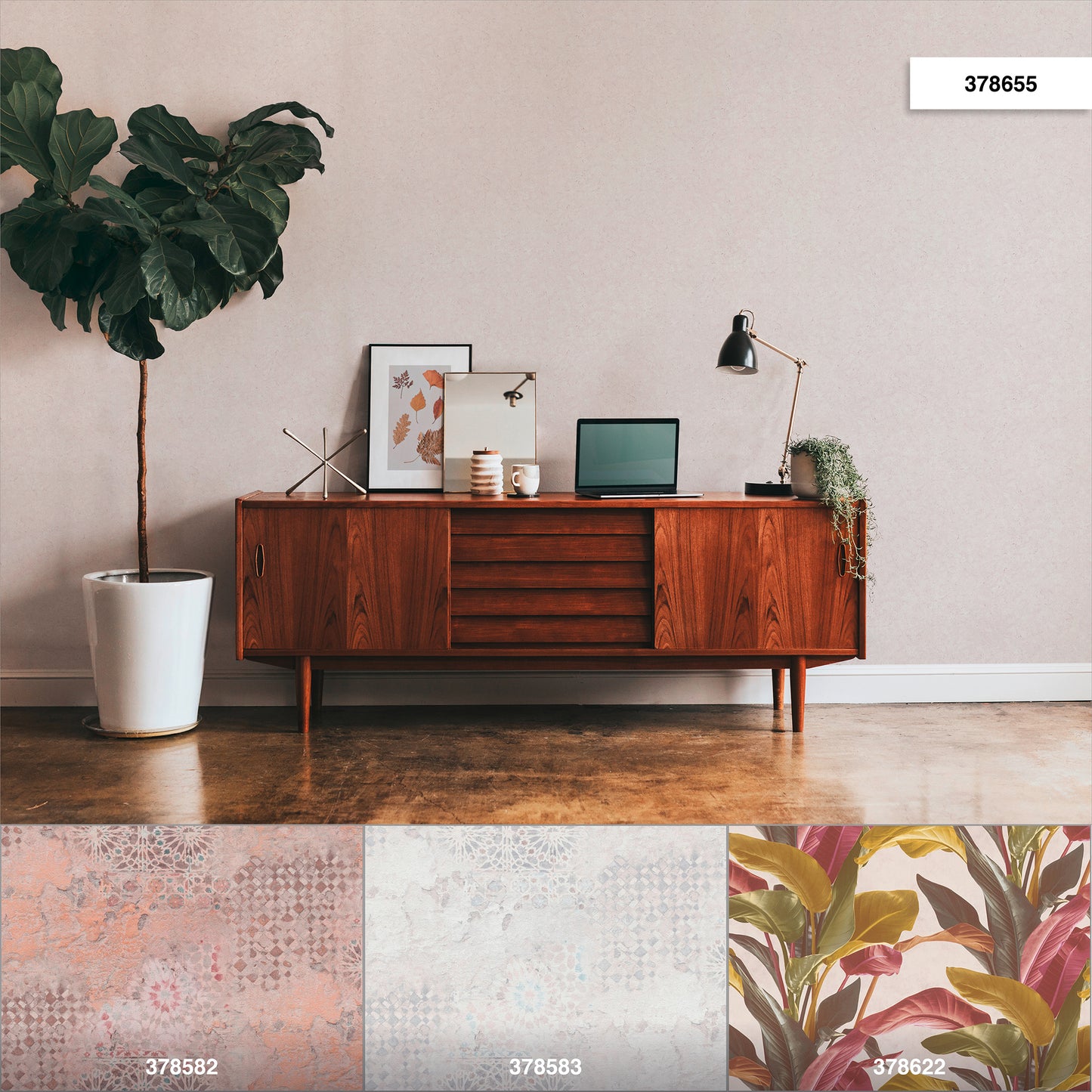 A.S. Création Uni Tapete Beige 378655 Wandtapete Vliestapete Unis Vinyl Rolle