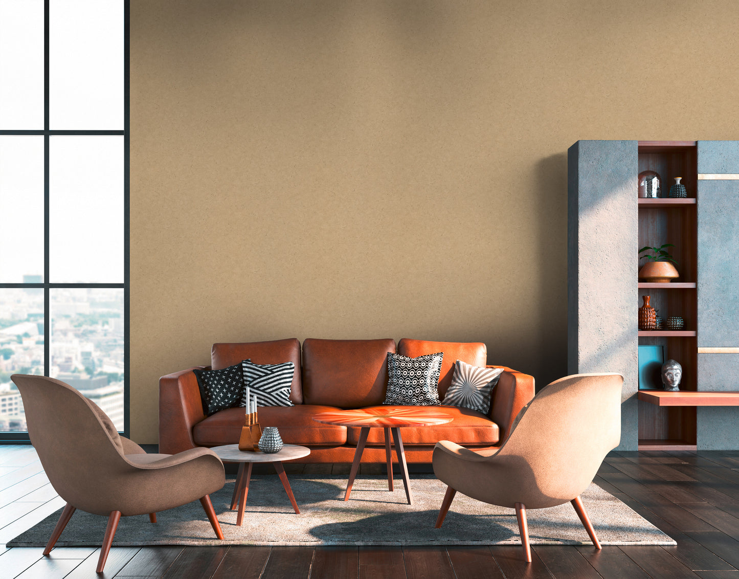 A.S. Création Uni Tapete Gold 378659 Wandtapete Vliestapete Unis Vinyl Rolle