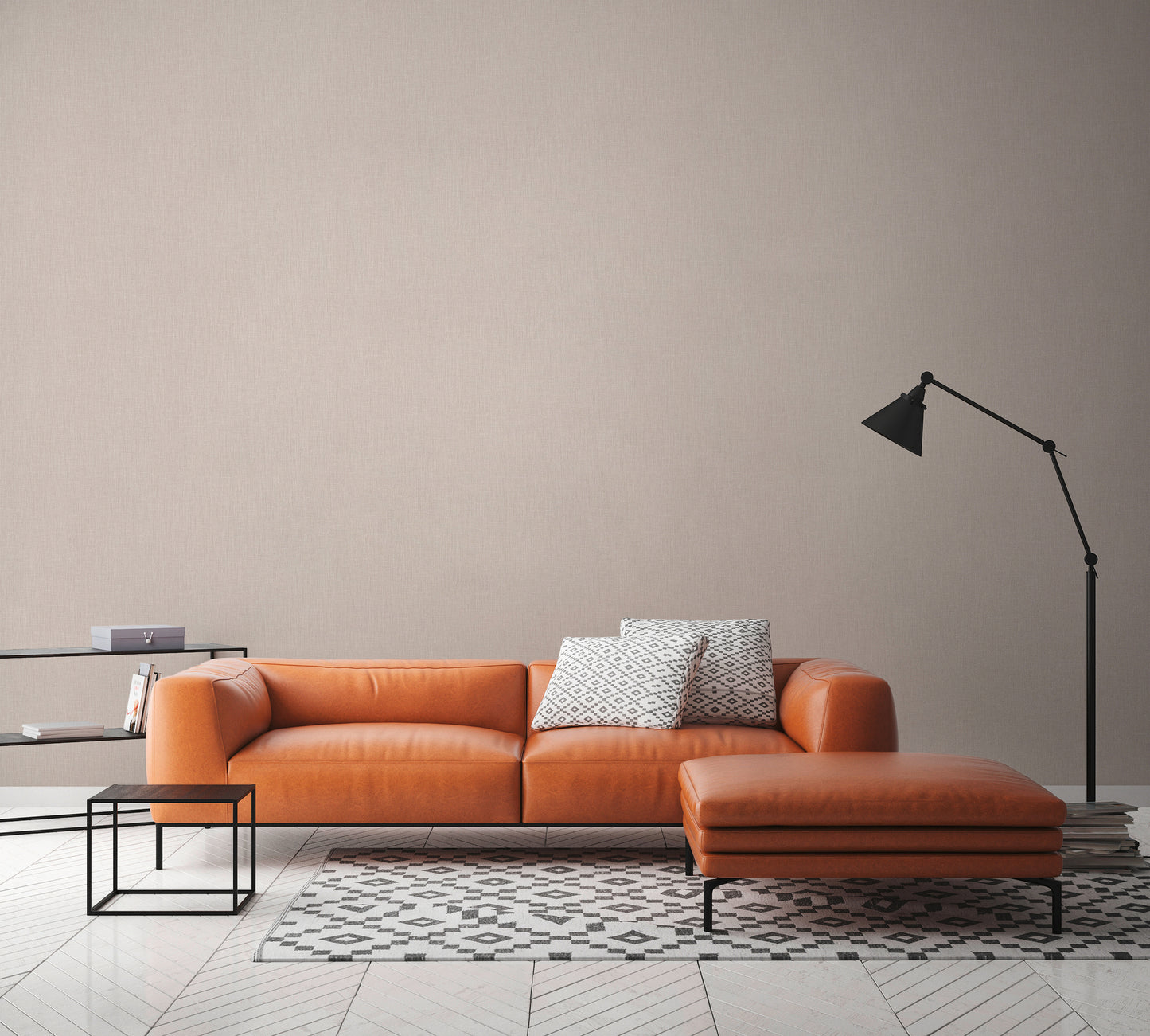 Daniel Hechter Uni Tapete Beige 379525 Wandtapete Vliestapete Unis Vinyl Rolle