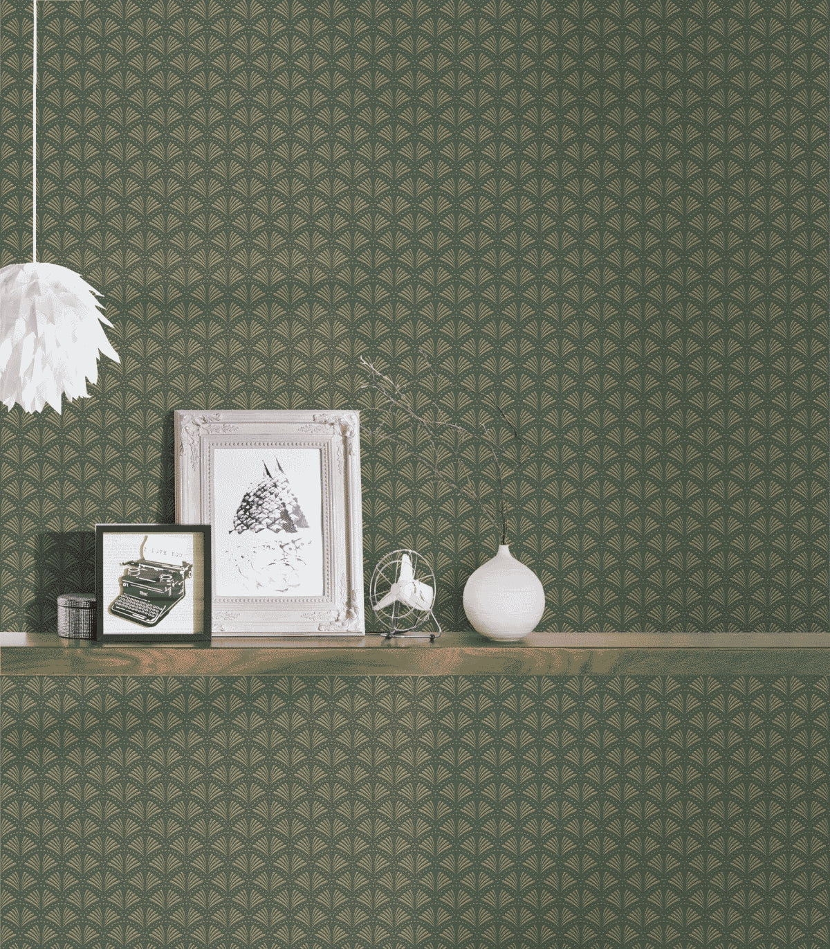 A.S. Création Art Deco Tapete Grün 379575 Tapete Trendwall 2 Wandtapete Design