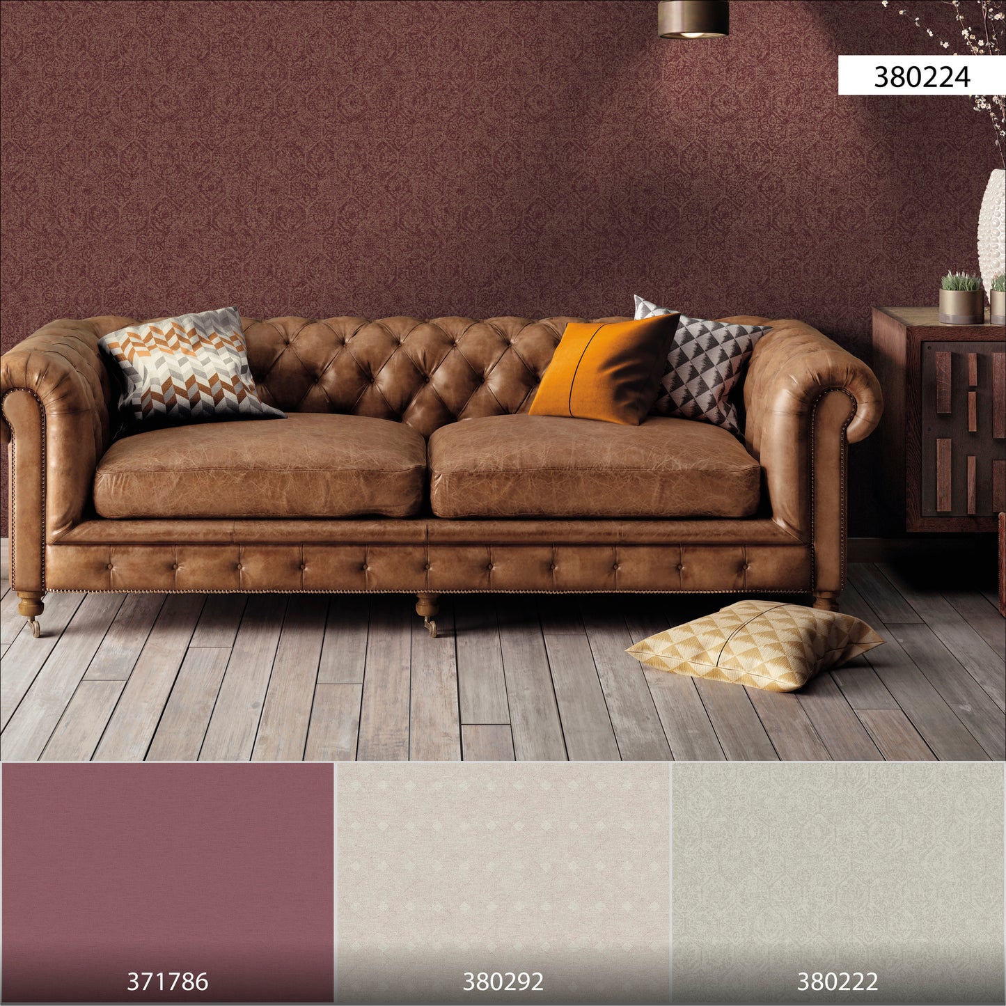 A.S. Création Orientalische Tapete Metallic 380224 Wandtapete Vliestapete Vinyl