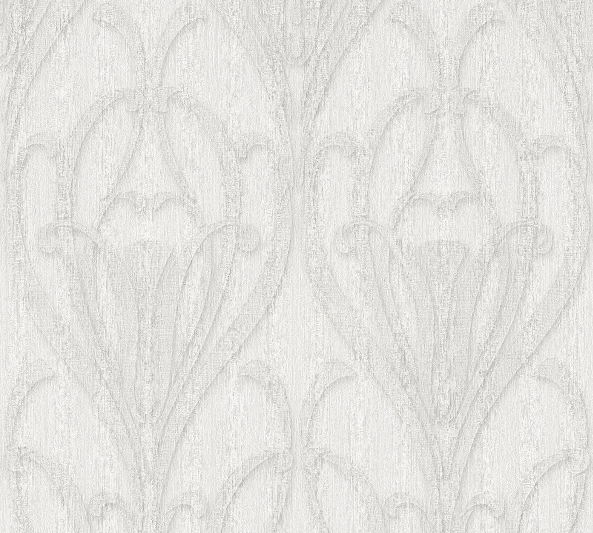 A.S. Création Barocktapete Barock Weiß 380913 Tapete Mata Hari Wandtapete Design