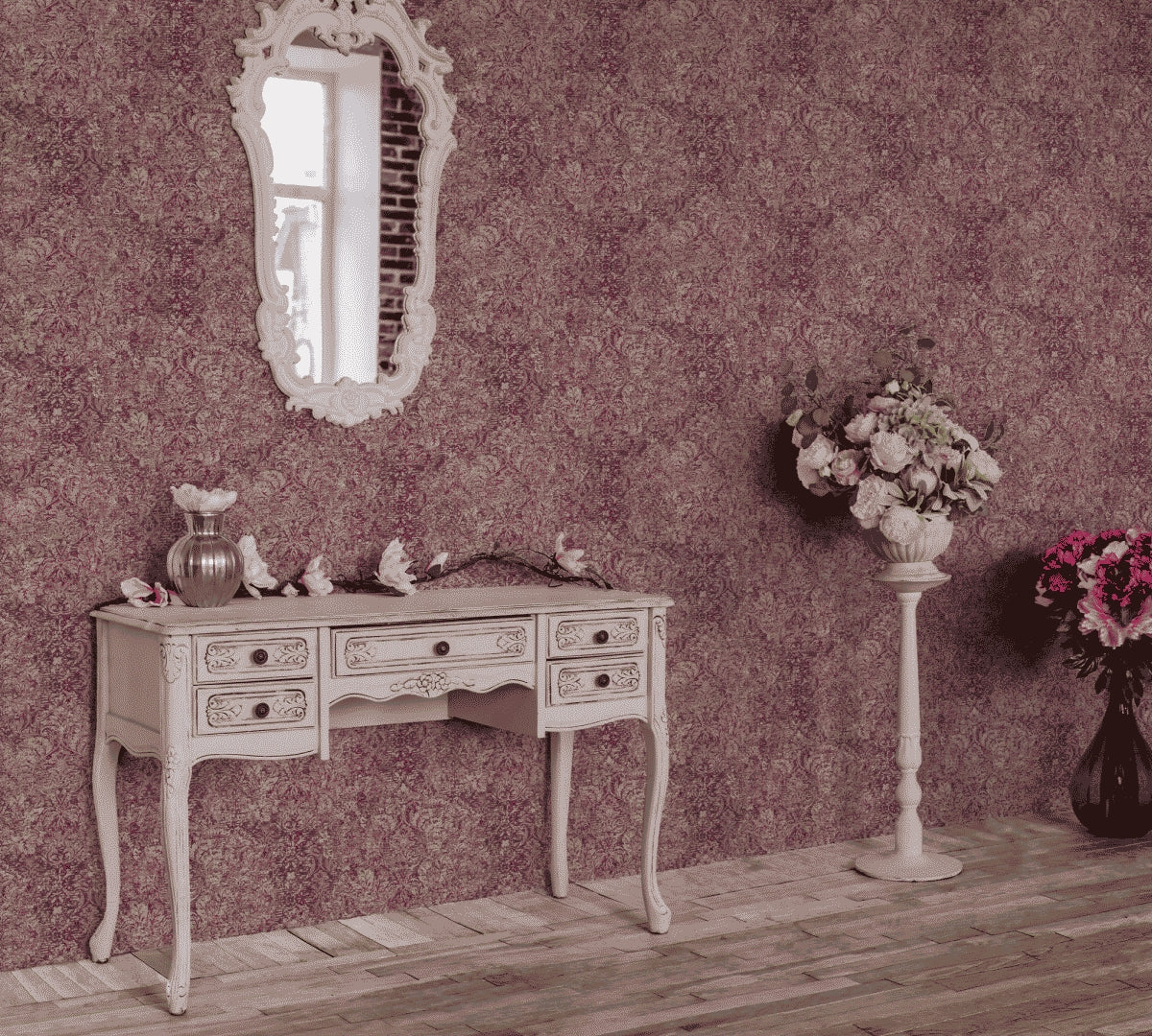 A.S. Création Barocktapete Barock Rosa 380932 Tapete Mata Hari Wandtapete Design