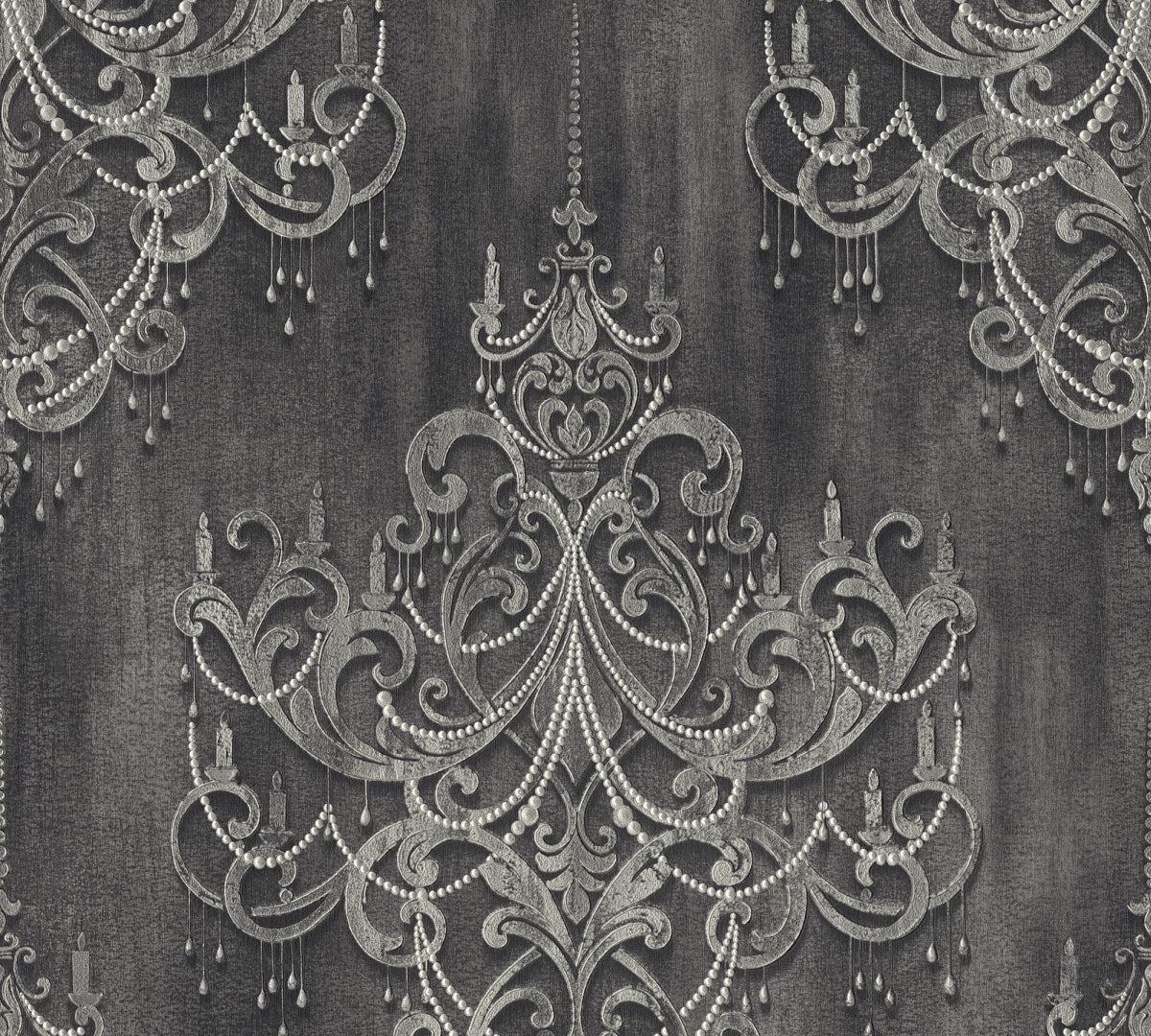 A.S. Création Barocktapete Barock Grau 380964 Tapete Mata Hari Wandtapete Design
