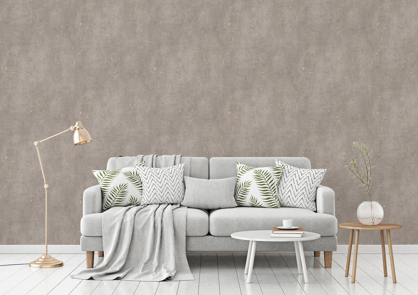 A.S. Création Betonoptik Braun 381953 Wandtapete Vlies Vinyl Tapete Titanium 3