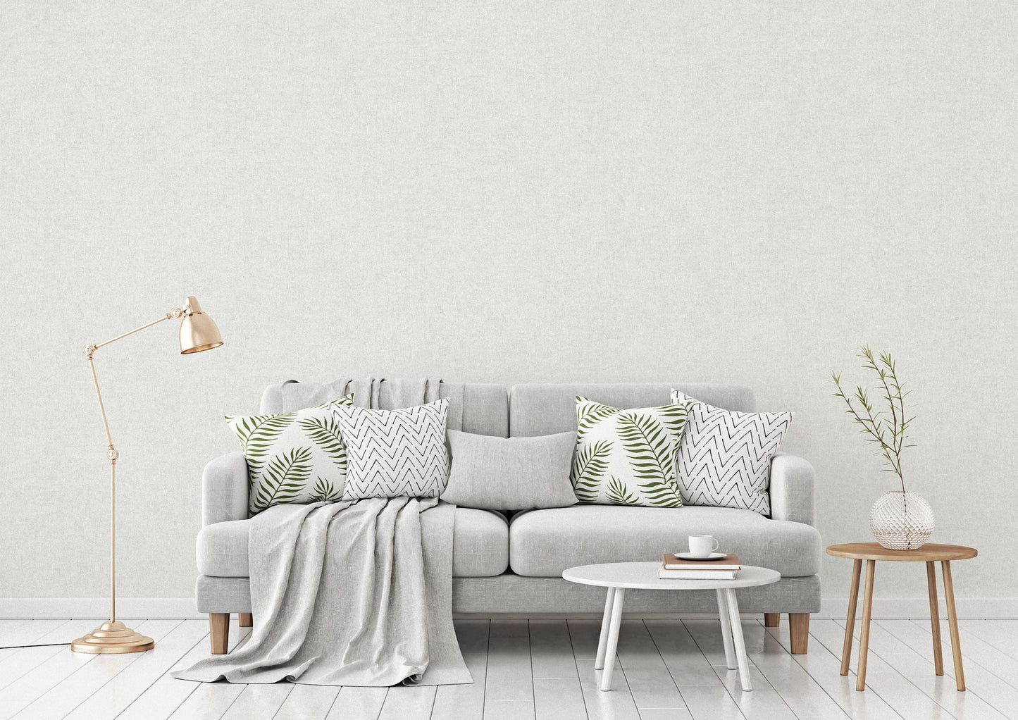 A.S. Création Uni weiss 381973 Wandtapete Vlies Vinyl Rolle Tapete Titanium 3