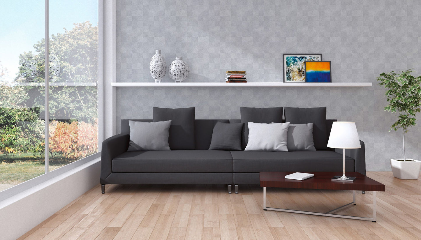 A.S. Création Design Grau 382001 Wandtapete Vlies Vinyl Rolle Tapete Titanium 3