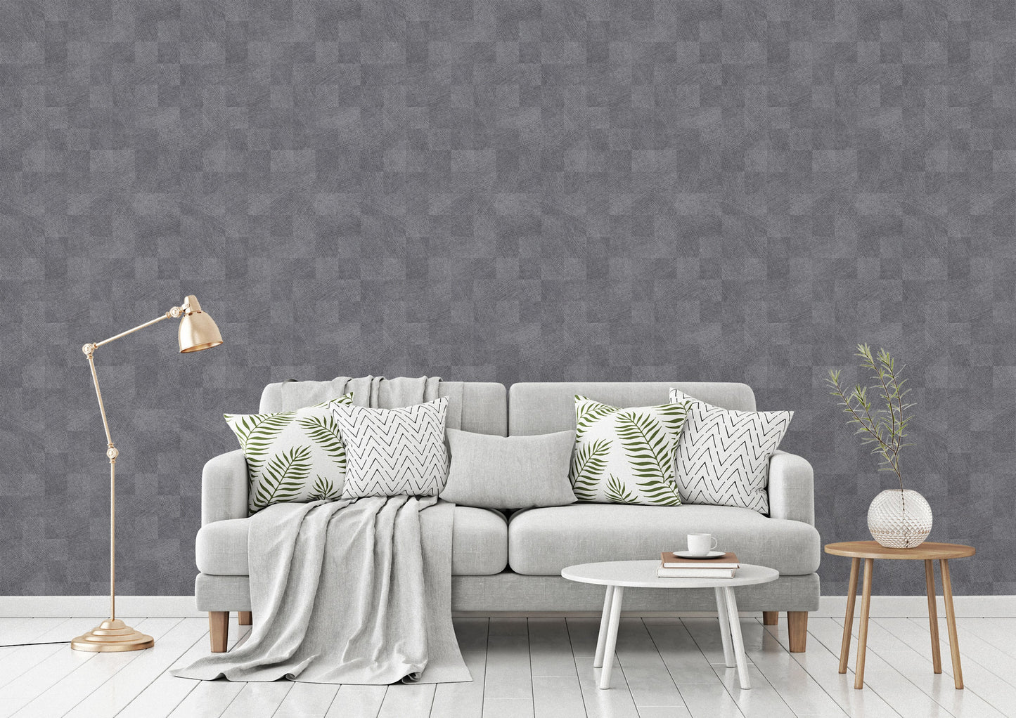 A.S. Création Design Grau 382004 Wandtapete Vlies Vinyl Rolle Tapete Titanium 3