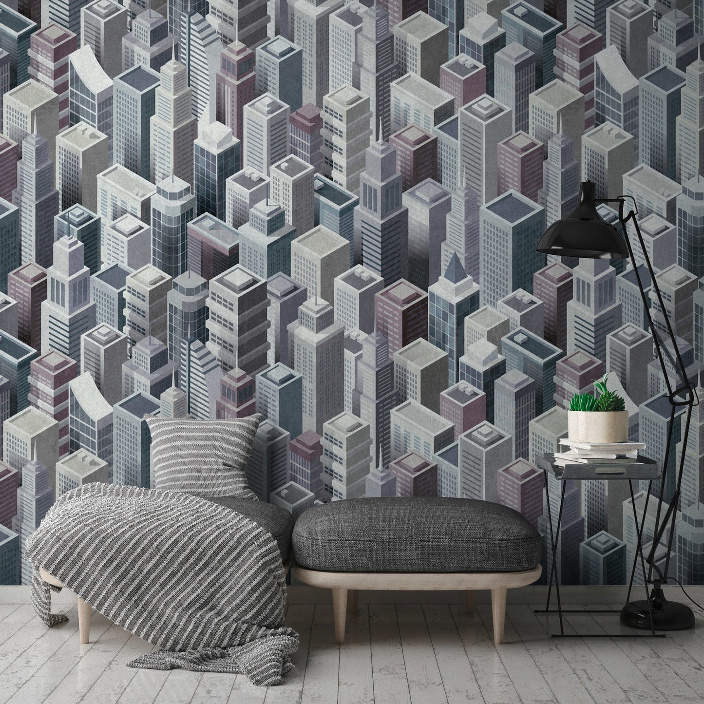 A.S. Création Stadt Grau 382501 Wandtapete Vlies Vlies Rolle Tapete The Wall