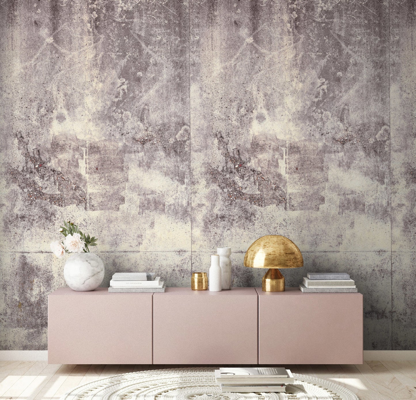 A.S. Création Betonoptik Grau 383391 Wandtapete Vlies Vlies Tapete The Wall
