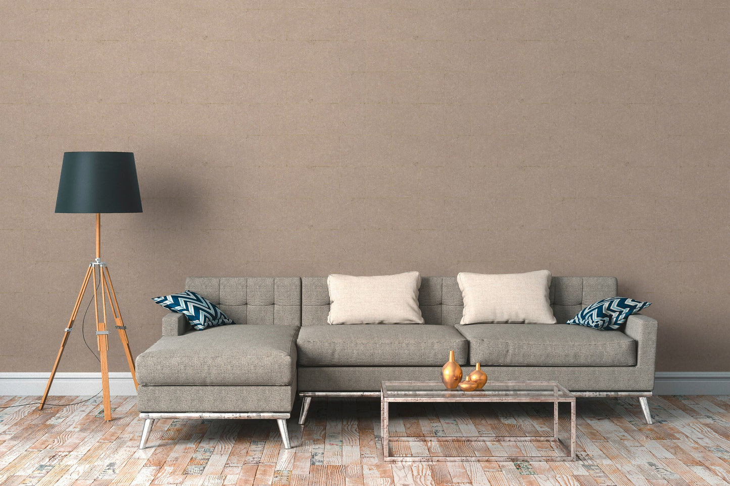 A.S. Création Geometrisch Braun 385262 Wandtapete Vlies Satin Rolle Tapete