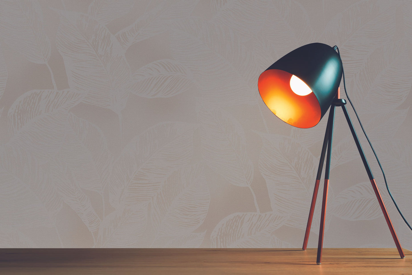 A.S. Création Tapete Natural Living 386633 Beige Satin Blättertapete Wandtapete