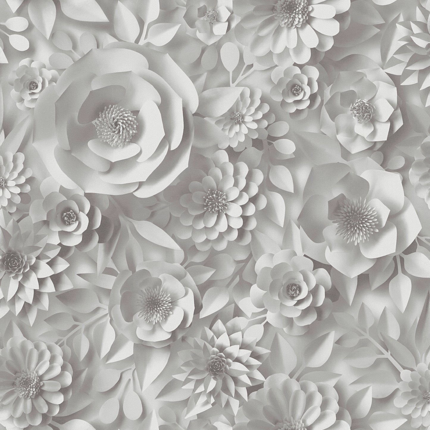 A.S. Création Tapete PintWalls 387181 Blumentapete 3D Blumen Landhaus floral