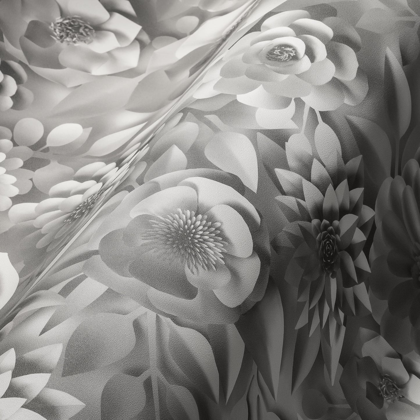A.S. Création Tapete PintWalls 387181 Blumentapete 3D Blumen Landhaus floral