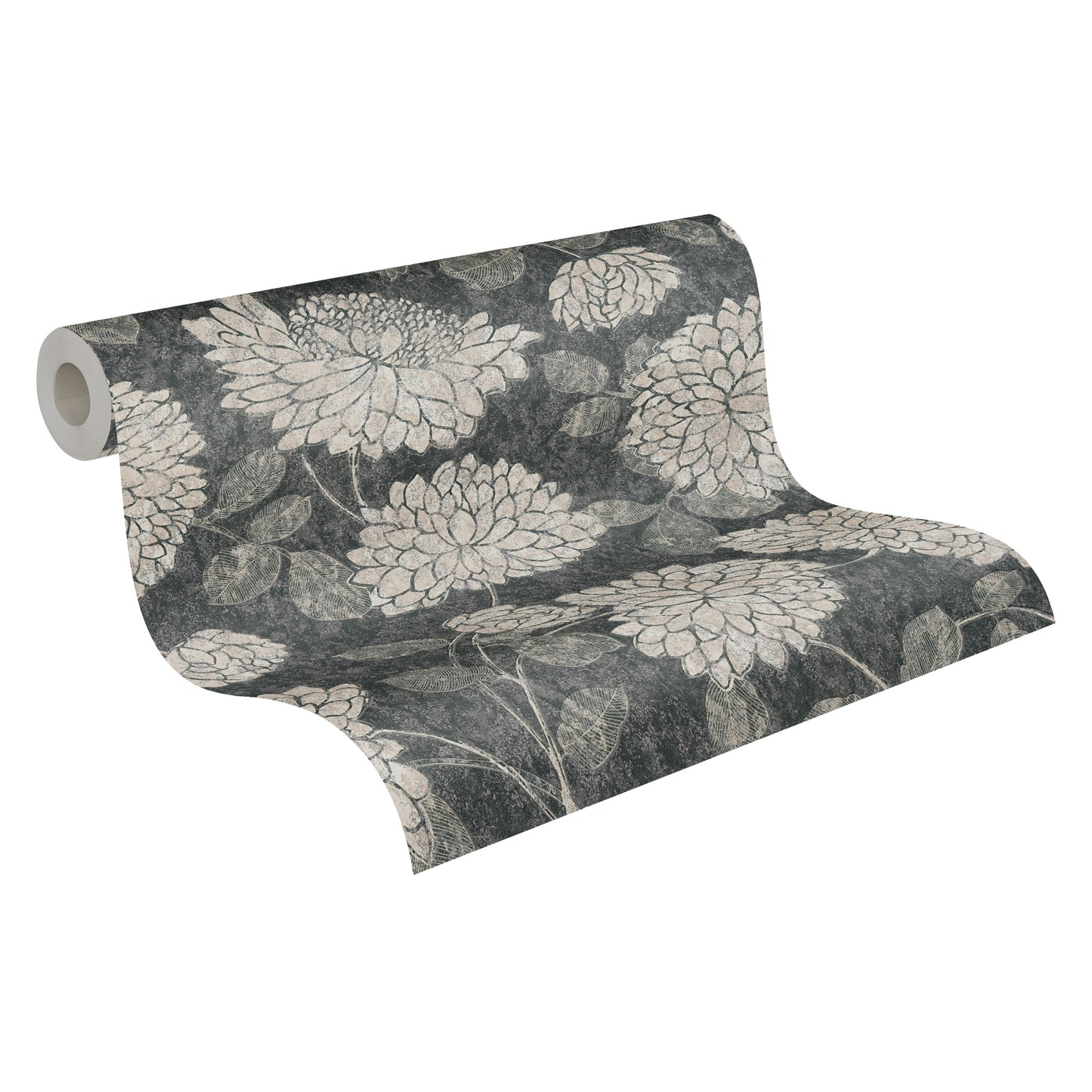 A.S. Création Tapete Attractive 2 390253 Schwarz Floral Wandtapete Vliestapeten