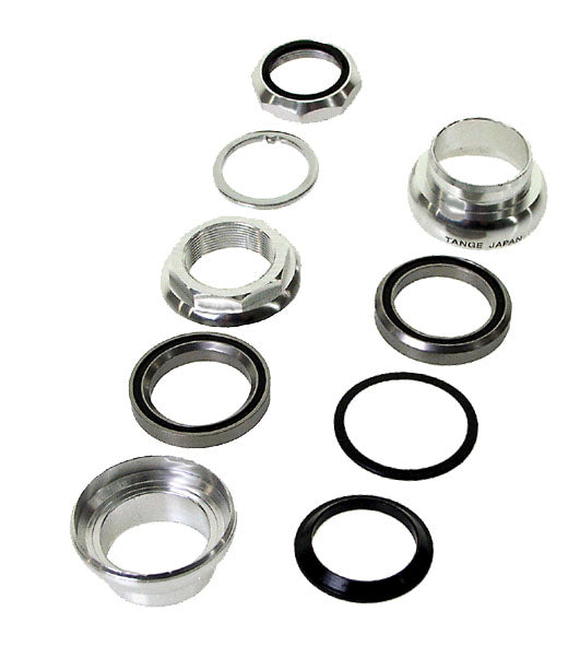 Marken Cartridge Steuersatz Tange Seiki leicht Gewinde Schraub schwarz o. silber