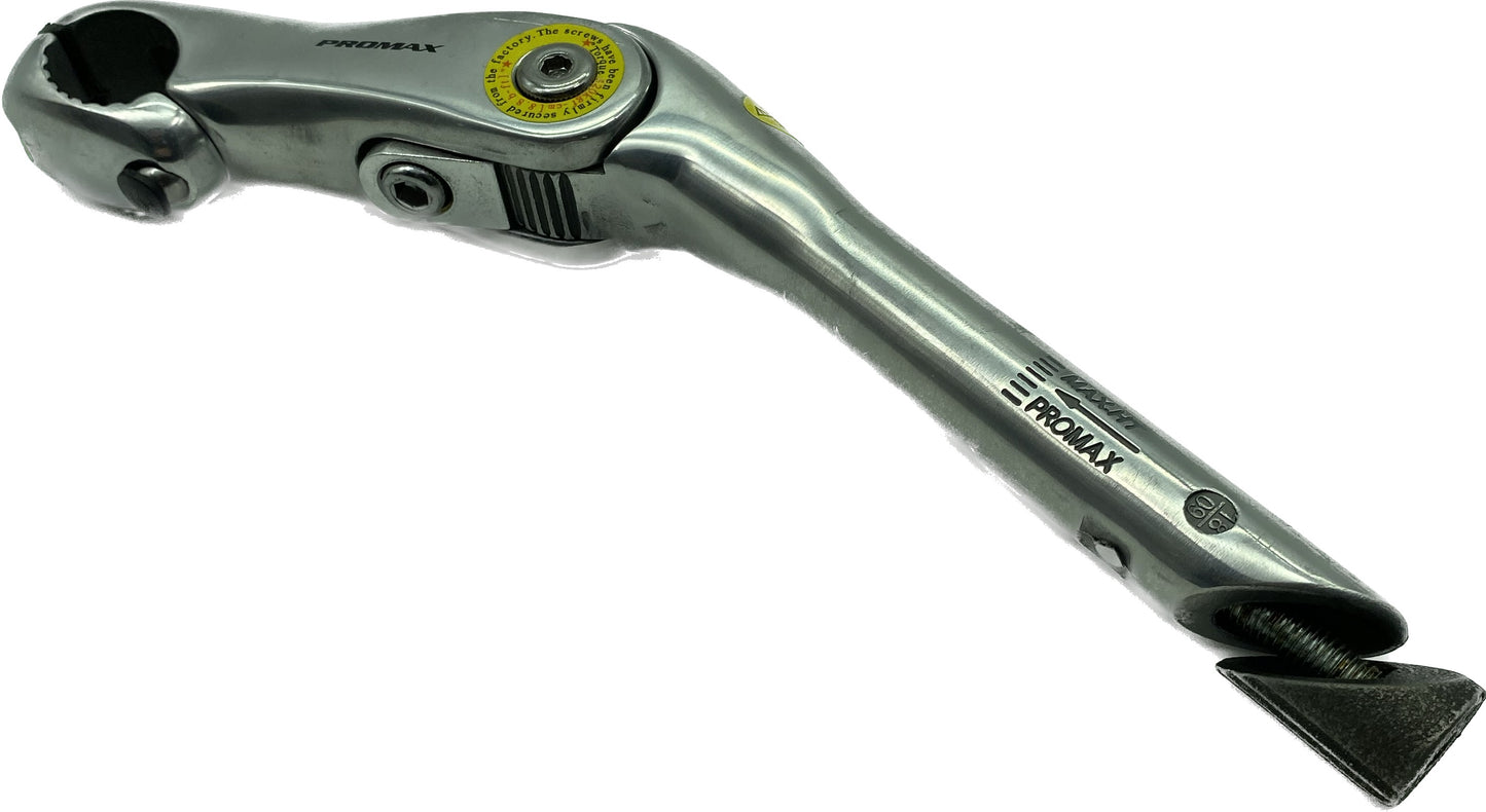 Promax Lenkervorbau 85x180mm Alu/Stahl für 1-1.1/8 Zoll silber, verstellbar
