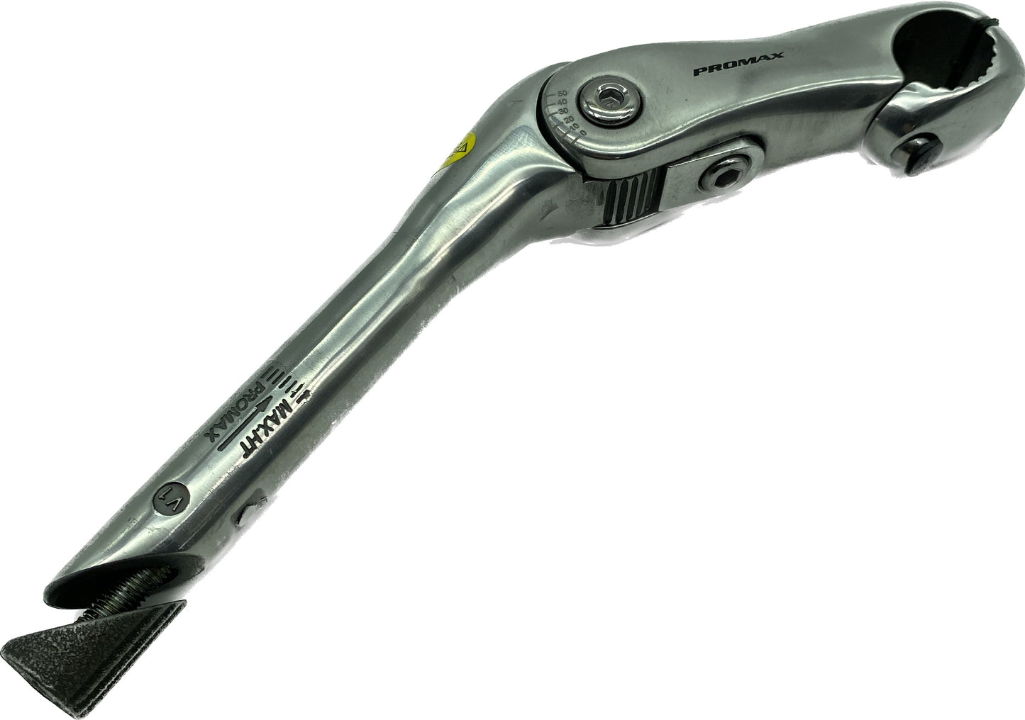 Promax Lenkervorbau 85x180mm Alu/Stahl für 1-1.1/8 Zoll silber, verstellbar