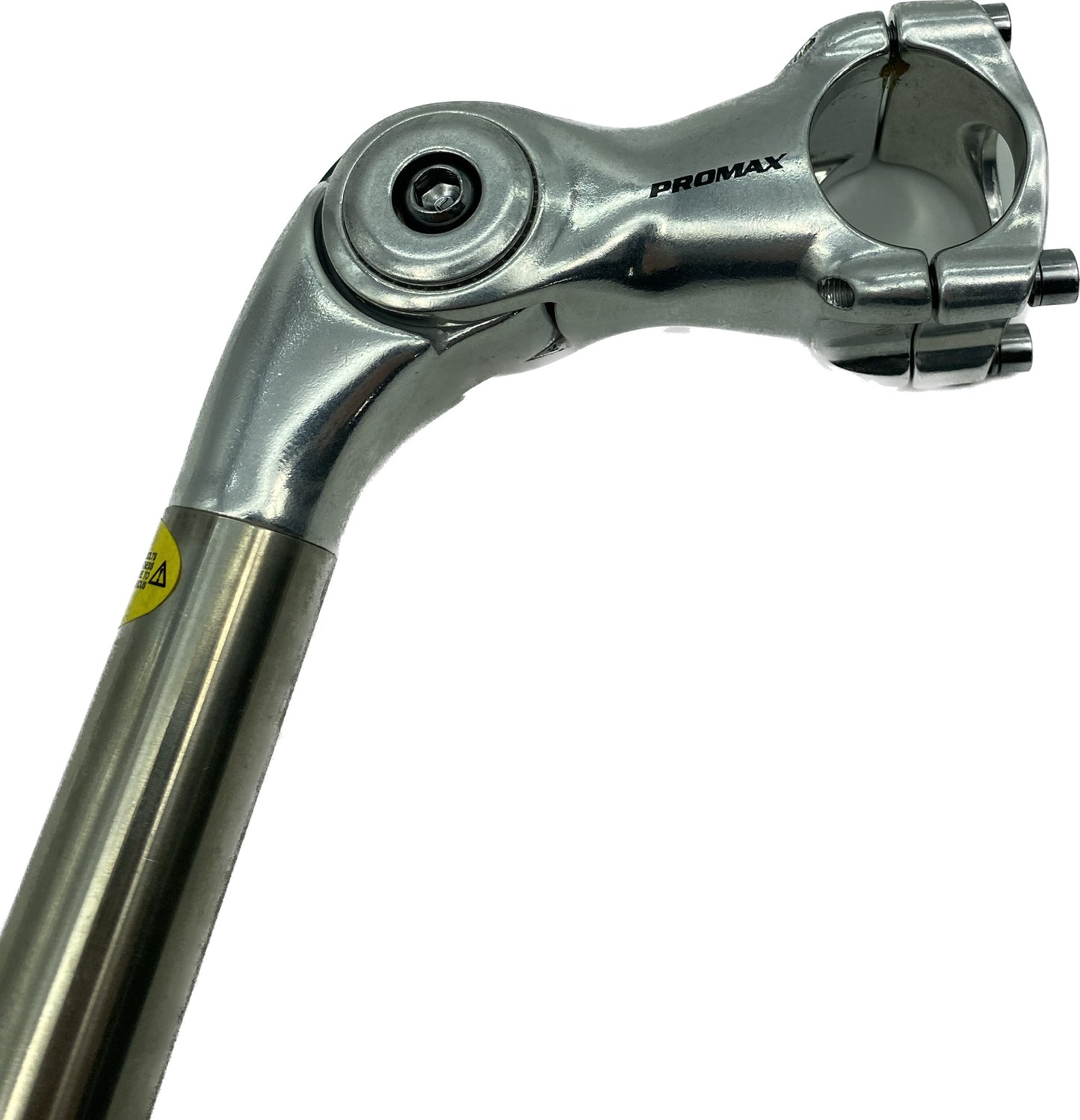 Promax Verstellbarer Alu Vorbau Lenkervorbau Edelstahl Schaft 31,8mm