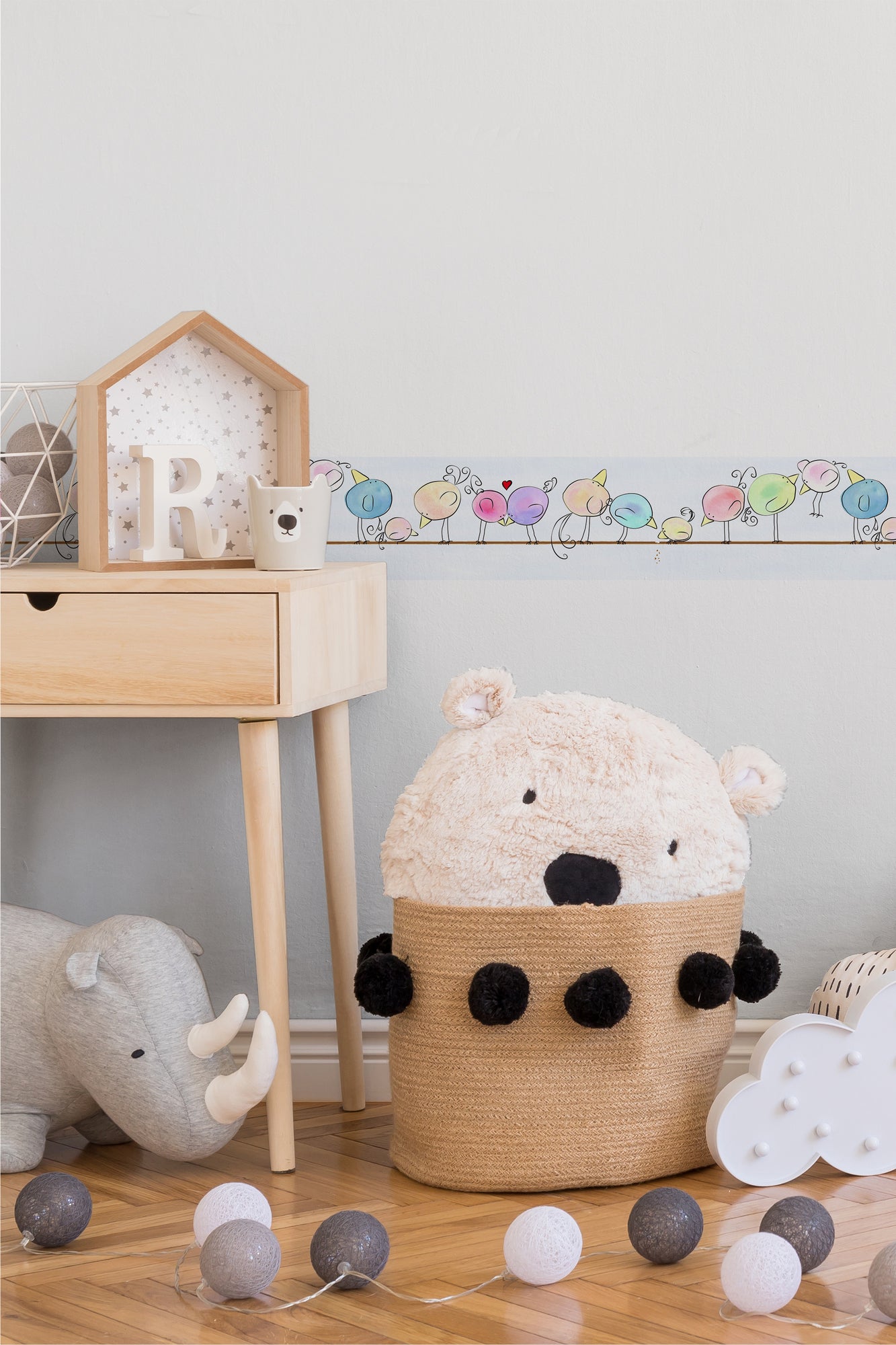 A.S. Création Kinderzimmer Bordüre Bunt 403724 selbstklebend Borte Tapete Kind
