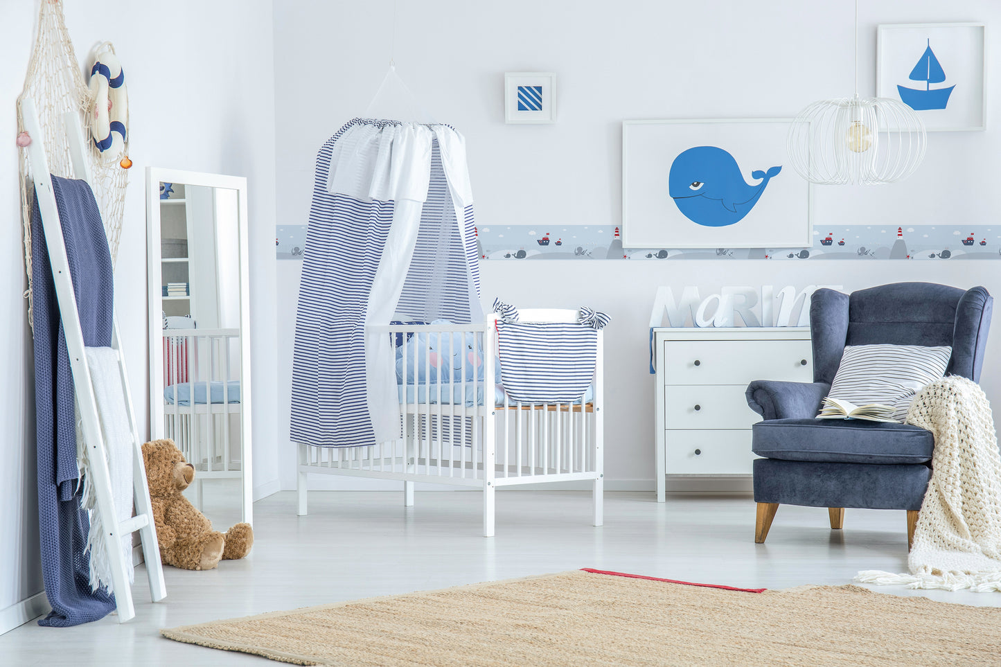 A.S. Création Kinderzimmer Bordüre maritim 403761 selbstklebend Borte Tapete