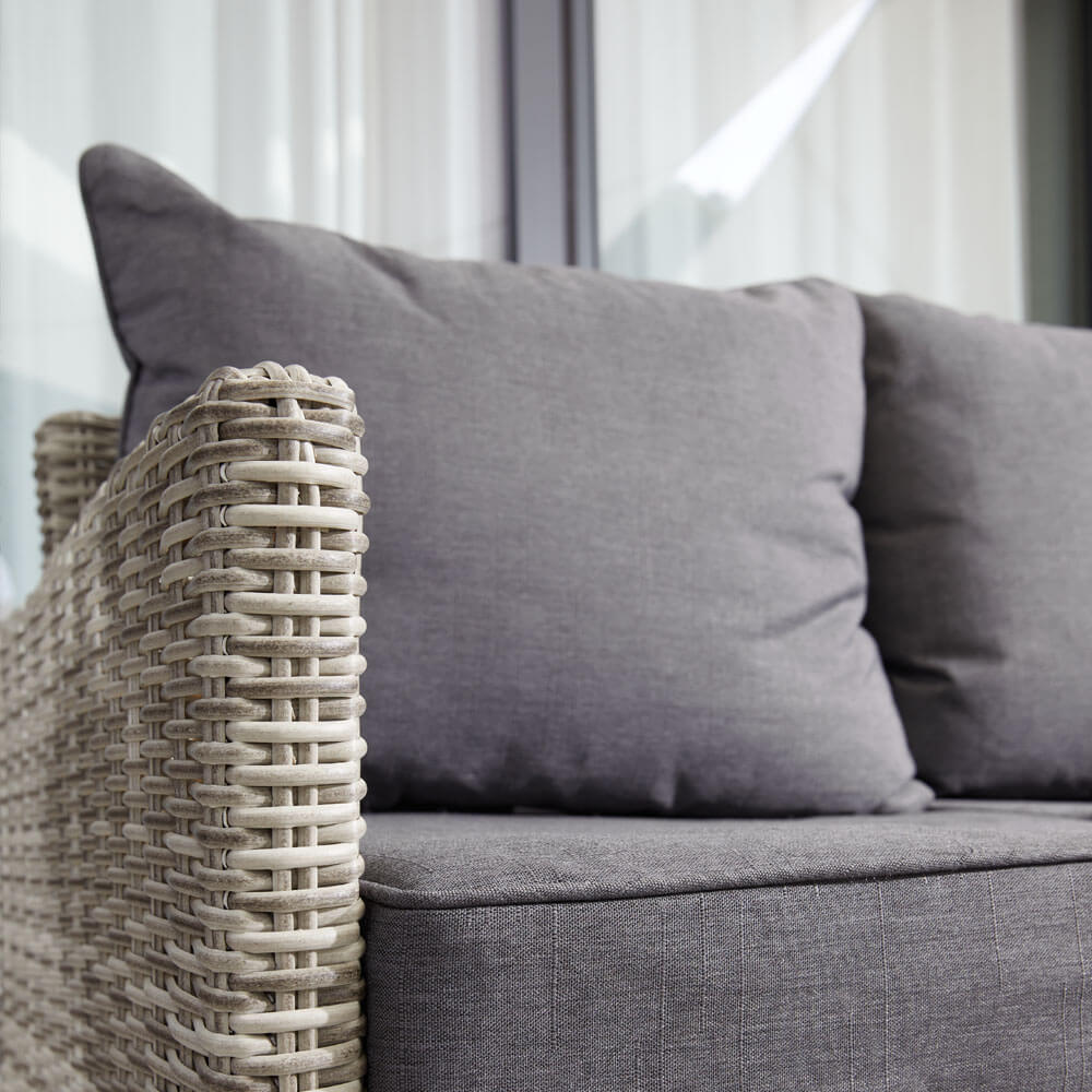 Polyrattan Lounge Garten Sitzgruppe Esstisch Gartensofa Sonnenliege Sitzgarnitur