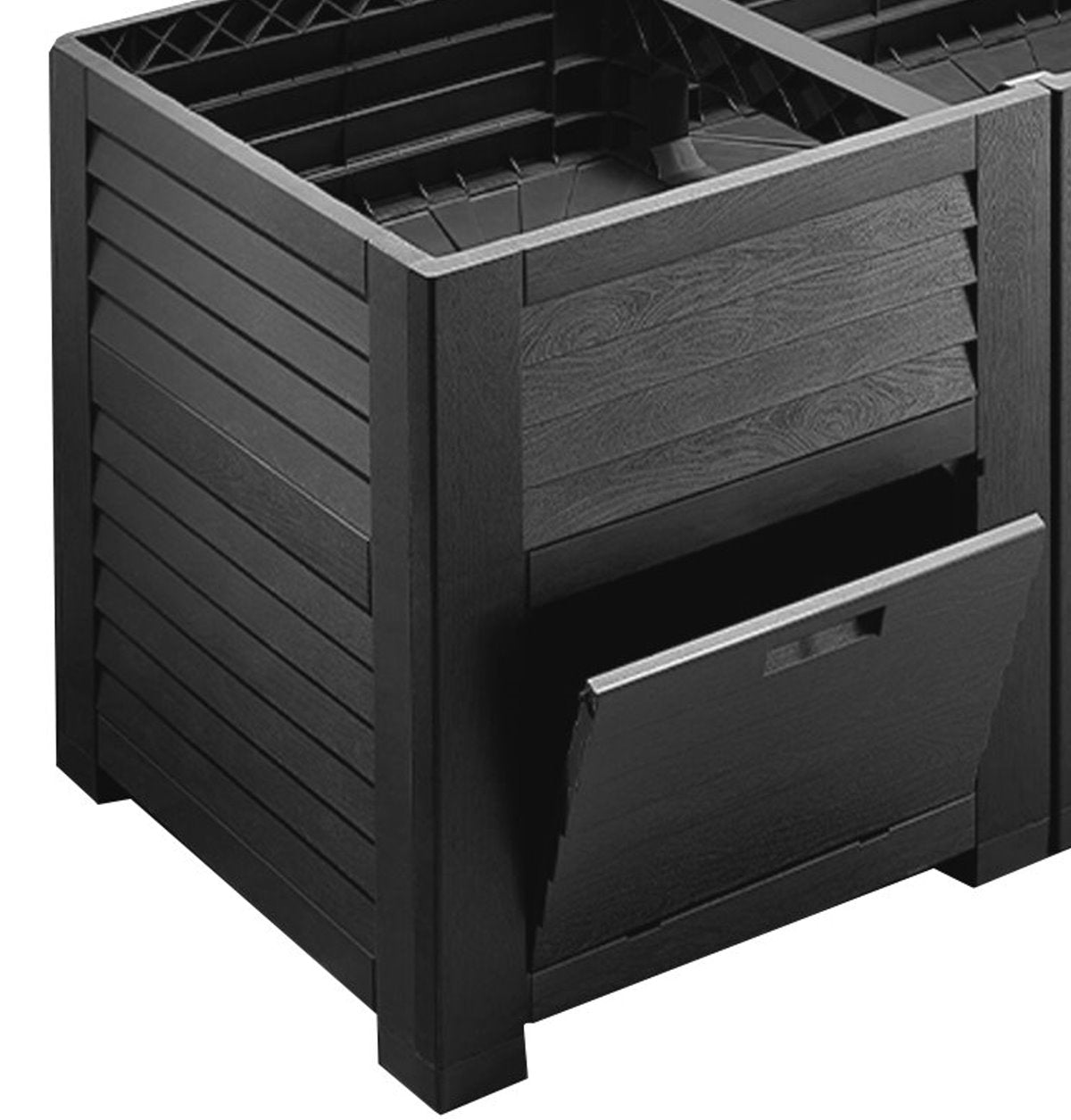 Hochbeet 226cm Garten Schrank 600L Frühbeet Kräuterbeet Pflanzkasten Pflanztisch