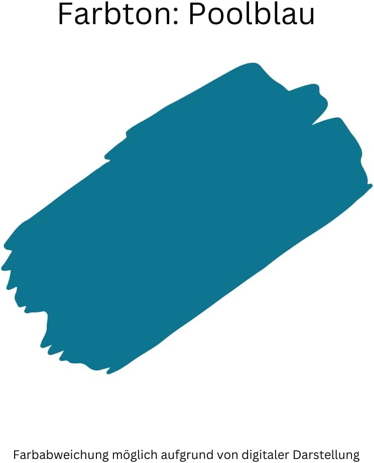 Swimmingpool Farbe 2,5L Schwimmbecken Beschichtung Schwimmbad Poolfarbe Pool