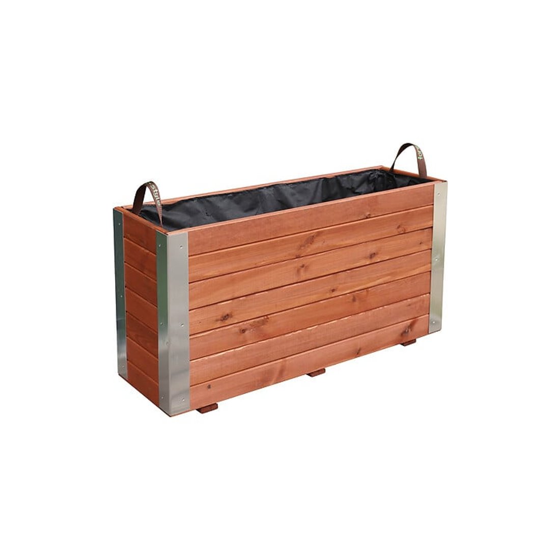 Forest Style Pflanzkasten 100cm Hochbeet Pflanzbeet Beet Pflanzkübel Blumenkübel