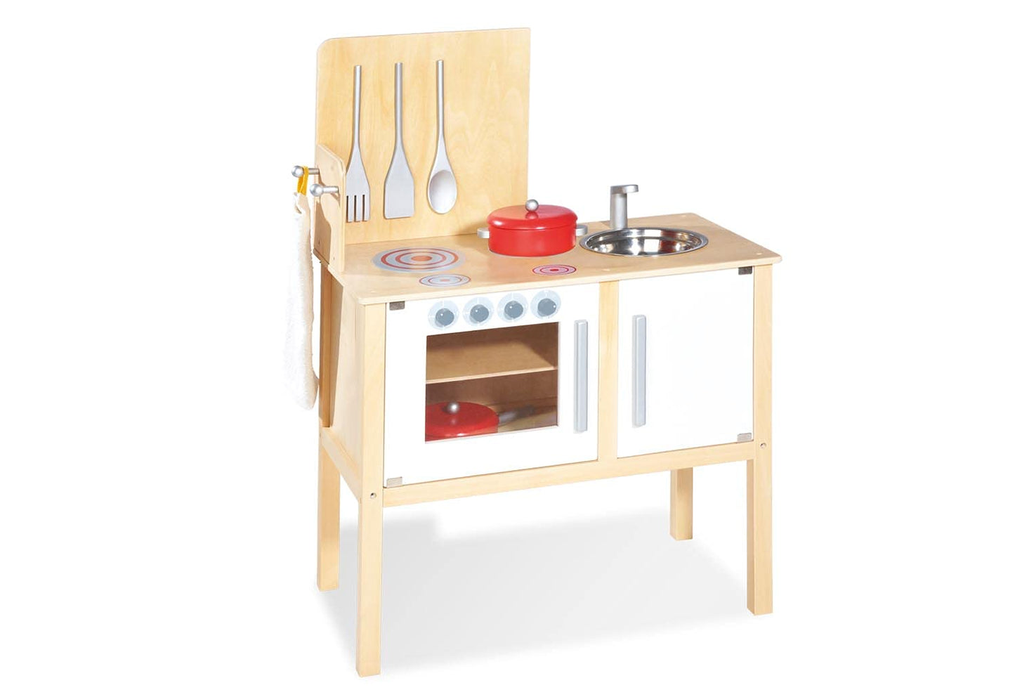 Pinolino Kombi Küche Jette Spielküche Küchenspielzeug + Zubehör Holzküche