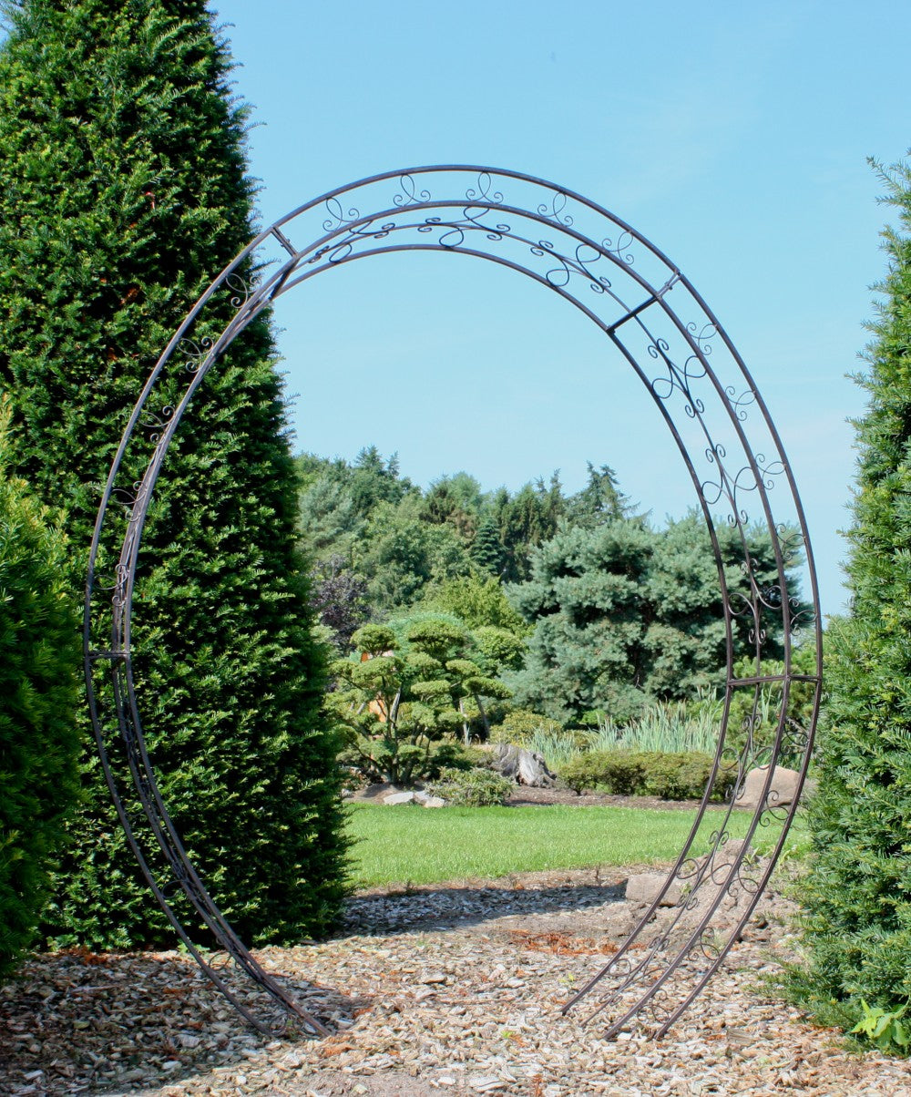 Garden Pleasure Design Metall Rosenbogen Rankhilfe Garten Rose Bogen Spalier