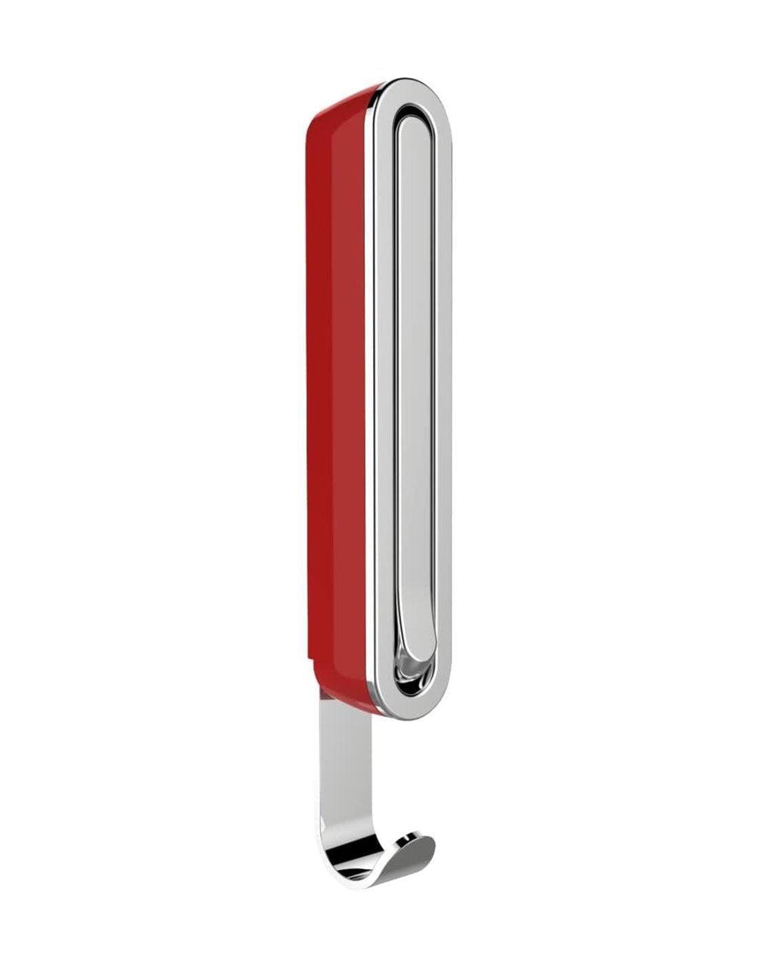 WENKO Klapphaken Premium Sigma rot Universal Haken Wandhalter Garderobe klappbar