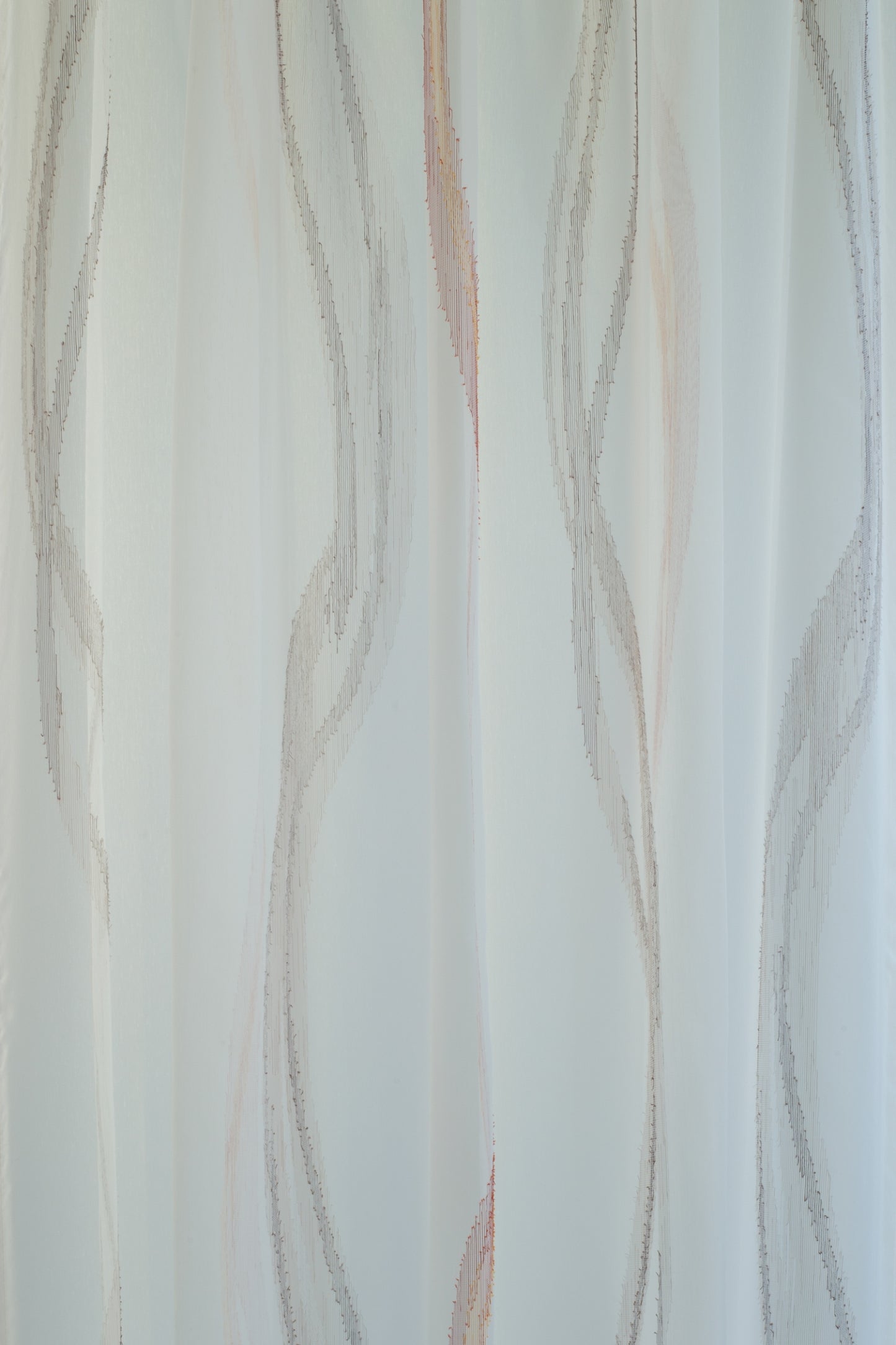 Homing Verdeckter Schlaufenschal 140x245cm ziegel Vorhang Gardine Wohnzimmer