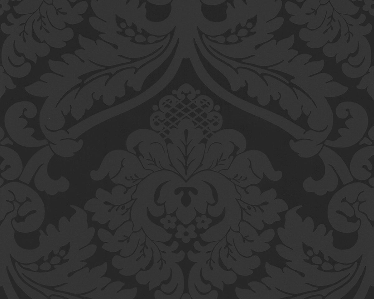 A.S. Création Barocktapete Schwarz 552631 Tapete Black & White Wandtapete Design